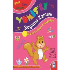 Yumişin Oyun Arkadaşları - ince Boyama- Süleyman Özkonuk
