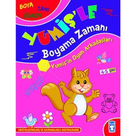 Yumişin Oyun Arkadaşları - ince Boyama- Süleyman Özkonuk