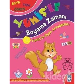 Yumişin Oyun Arkadaşları - ince Boyama- Süleyman Özkonuk