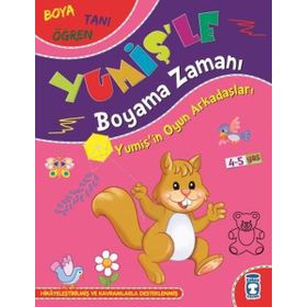 Yumişin Oyun Arkadaşları - ince Boyama- Süleyman Özkonuk