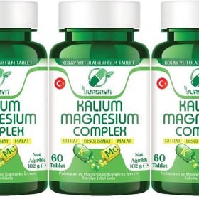 Yurdavit Kalium Magnesium Complex 3x60 Tablet
