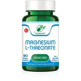 Yurdavit Magnesium L-Threonate 2000 mg 90 Kapsül