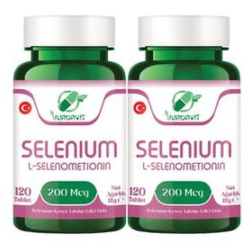 Yurdavit Selenium 200 mcg İçeren 2x120 Tablet