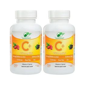 Yurdavit Vitamin C Sambucus Nigra Rose Hips 100 Tablet