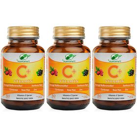 Yurdavit Vitamin C Sambucus Nigra Rose Hips 50 Tablet