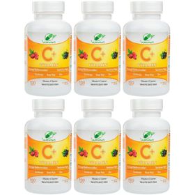 Yurdavit Vitamin C Sambucus Nigra Rose Hips 6x100 Tablet