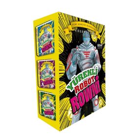 Yürekli Robot Rowni 3 Kitap Set - Erkan İşeri