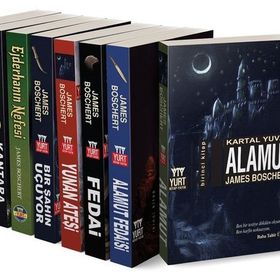 Yurt Kitap Yayın Alamut Serisi Set - 8 Kitap Takım James Boschert
