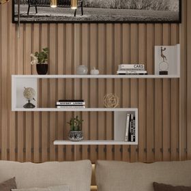 Yuru Design Shelf R10 Kitaplık Modern Duvar Rafı
