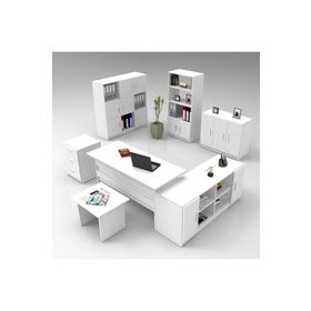 Yuru Design Vario ABCDEFG2 3 Renk Ofis Masa Makam Takımı