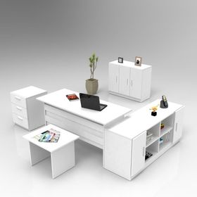 Yuru Design Vario ABCEF Beyaz Ofis Büro Masa Takımı
