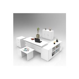 Yuru Design Vario ABCEF Beyaz Ofis Büro Masa Takımı