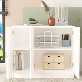 Yurudesign 3 Renk Ofis Kapaklı Dolap