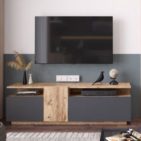 Yurudesign FR6-AA Future Çam-Antrasit Tv Ünitesi