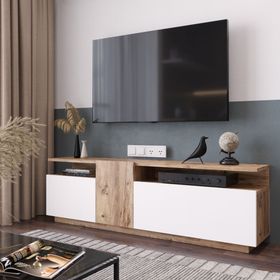 Yurudesign FR6-AW Future Çam-Beyaz Tv Ünitesi