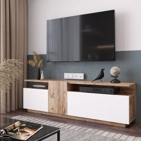 Yurudesign FR6-AW Future Çam-Beyaz Tv Ünitesi