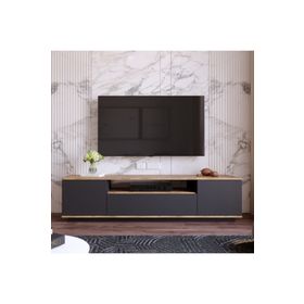Yurudesign FR7-AA Future Çam-Antrasit Tv Ünitesi