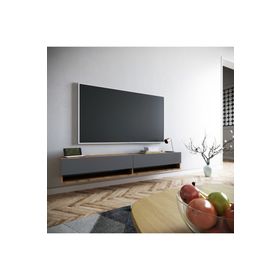 Yurudesign FR9-AA Future Çam-Antrasit Tv Ünitesi