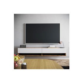 Yurudesign FR9-AW Future Çam-Beyaz Tv Ünitesi