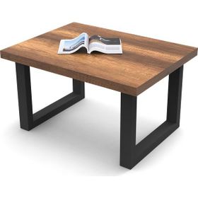 Yurudesign Metal Ayaklı Barok Marken B Ofis Sehpası