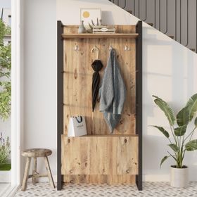 Yurudesign ML13 Iron Metal Vestiyer Portmanto Ayakkabılık