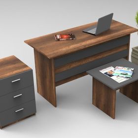Yurudesign Vario Abc Antrasit Ofis Büro Masa Takımı