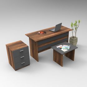 Yurudesign Vario Abc Antrasit Ofis Büro Masa Takımı