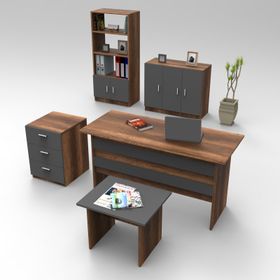 Yurudesign Vario Abcde Antrasit Ofis Büro Masa Takımı