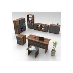 Yurudesign Vario Abcdefg Antrasit Ofis Büro Masa Takımı