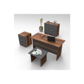 Yurudesign Vario Abce Antrasit Ofis Büro Masa Takımı