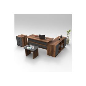 Yurudesign Vario Abcf Antrasit Ofis Büro Masa Takımı