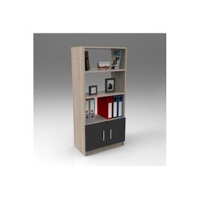 Yurudesign Vario D Ofis 3 Renk Beyaz Kitaplık