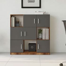 Yurudesign Vario G Antrasit Ofis Klasör Dolabı Kitaplık