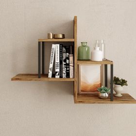 Yurudesign VG15-A Voyage Çam Duvar Rafı Kitaplık