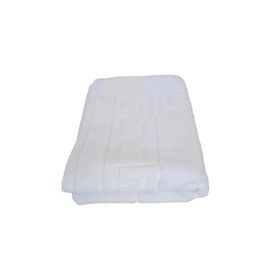 Yusra Ticaret 50x70 cm 2'li 100 Pamuklu Ayak İzli Banyo Paspas Ayak Havlusu