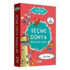 Yuva Yayınları 1. Sınıf Düz Yazı Seçme Dünya Masalları 10 Kitap