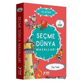 Yuva Yayınları 1. Sınıf Düz Yazı Seçme Dünya Masalları 10 Kitap