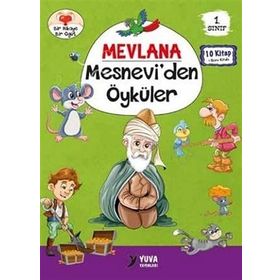 Yuva Yayınları 1. Sınıf Mevlana Mesneviden Öyküler 10 Kitaplık Set