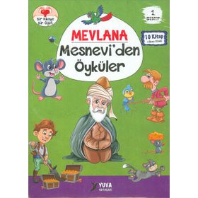 Yuva Yayınları 1. Sınıf Mevlana Mesneviden Öyküler 10 Kitaplık Set