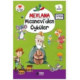 Yuva Yayınları 1. Sınıf Mevlana Mesneviden Öyküler 10 Kitaplık Set
