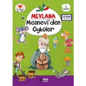 Yuva Yayınları 1. Sınıf Mevlana Mesneviden Öyküler 10 Kitaplık Set