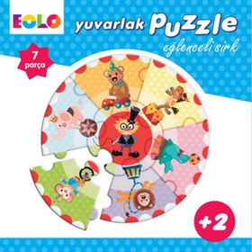 Yuvarlak Puzzle - Eğlenceli Sirk - Şeref Kalaycı