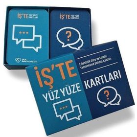 Yüz Yüze Kartları 2 Destelik Soru ve Cümle Tamamlama Sohbet Kartları - Remzi Kitabevi