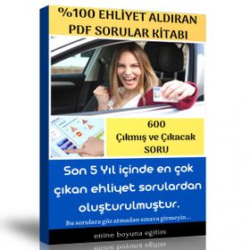 Yüzde Yüz Ehliyet Aldıran PDF Sorular - Enine Boyuna Eğitim