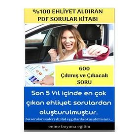 Yüzde Yüz Ehliyet Aldıran PDF Sorular - Enine Boyuna Eğitim