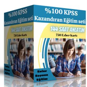 Yüzde Yüz KPSS Kazandıran Eğitim Seti - Enine Boyuna Eğitim