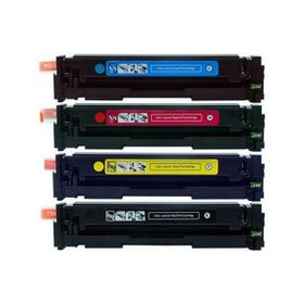 Yüzde Yüz Toner 201A CF400A CF401A CF402A CF403A Takım Muadil Toner