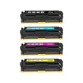 Yüzde Yüz Toner HP CF380A CF381A CF382A CF383A Pro M476 312A 4 Renk Muadil Toner