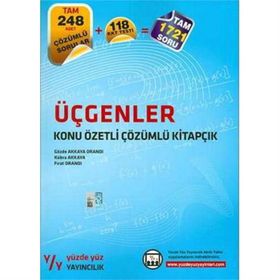 Yüzde Yüz Yayınları Çokgenler Dörtgenler Konu Özetli Çözümlü Kitapçık