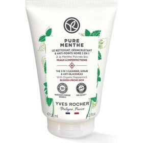Yves Rocher 125 ml Pure Menthe Peeling Etkili Prebiyotik Yüz Yıkama Jeli